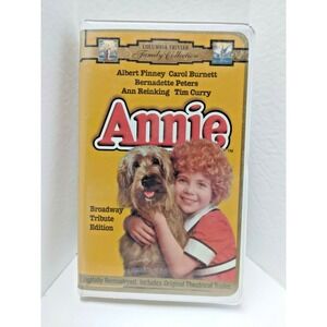 Annie Broadway Tribute Edition VHS Movie‎ Family Collection 1997 Vintage